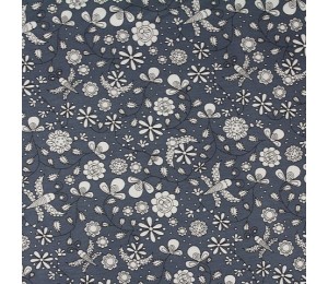 Biojersey - Fantastico Flowers nightblue